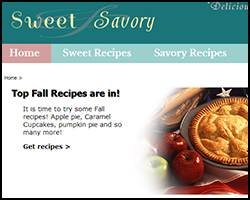 Sweet & Savory Recipes